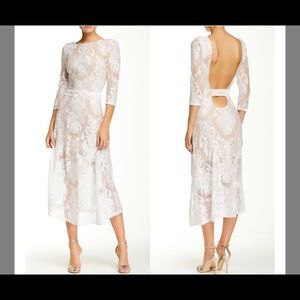For Love & Lemons San Marcos Dress in Ivory